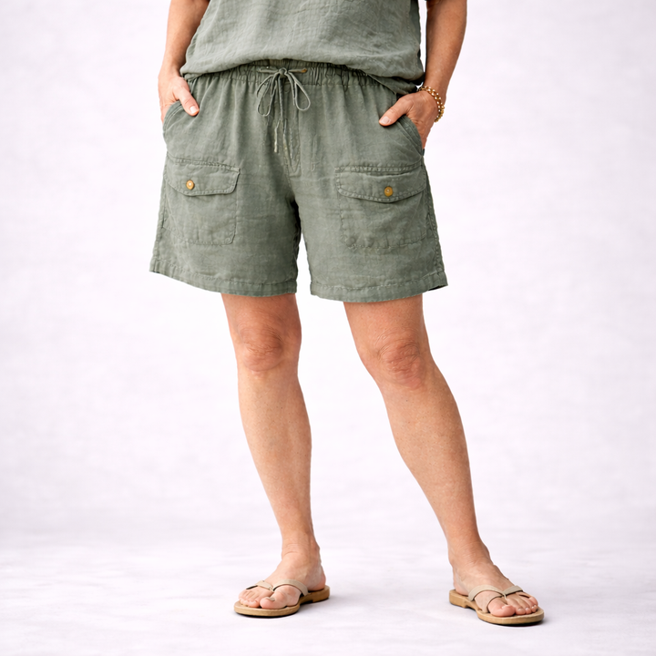 Short en lin CHERISHH style C6537