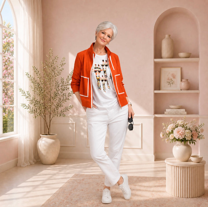 Veste tangerine ORLY style 261169