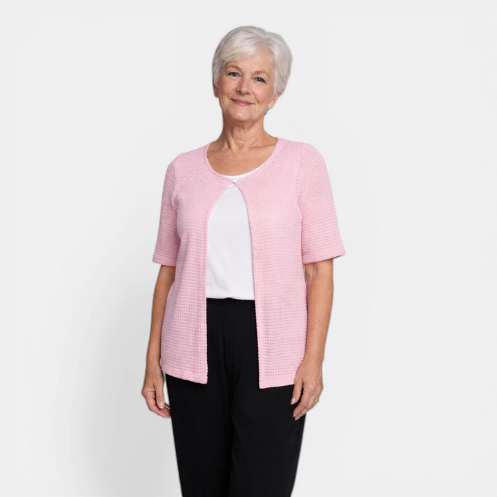 Cardigan ISCA style 7053-5151 - ROSE
