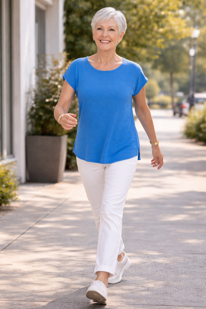Tunique ISCA style 8844-5099 - BLEU