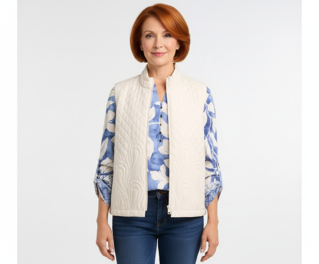 Veste matelassée sans manches Moffi - Style #  C2861