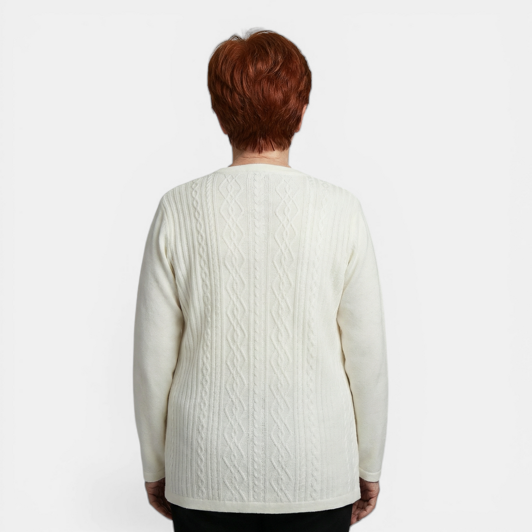 Cardigan MADONA style 16906 - BLANC