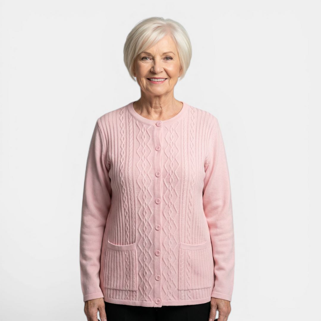 Cardigan MADONA style 16906 - BLANC