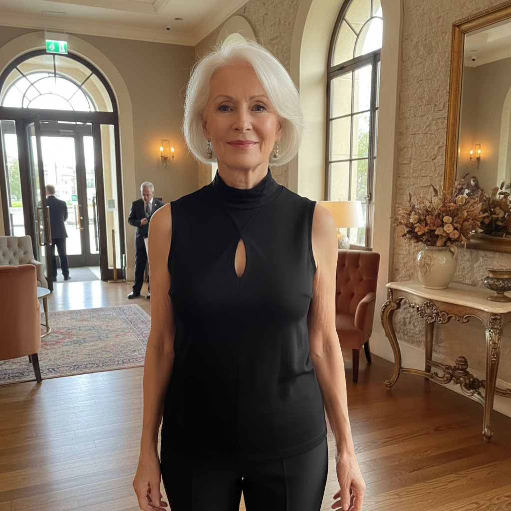 Camisole noire élégante Orly style # 261299